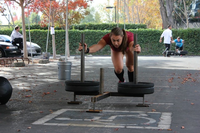 Katie Hogan Sled Push