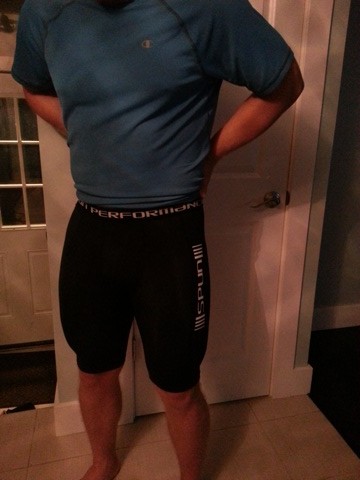 Me and my Compression Shorts
