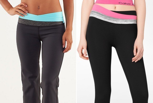 calvin klein yoga pants with pockets