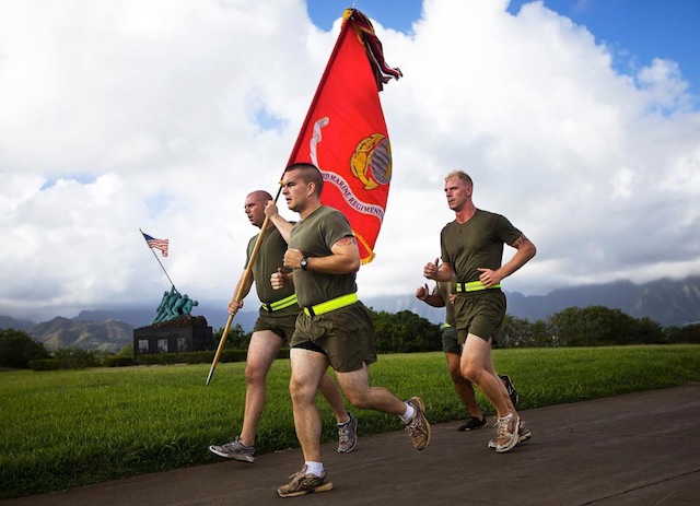 US Marines Run