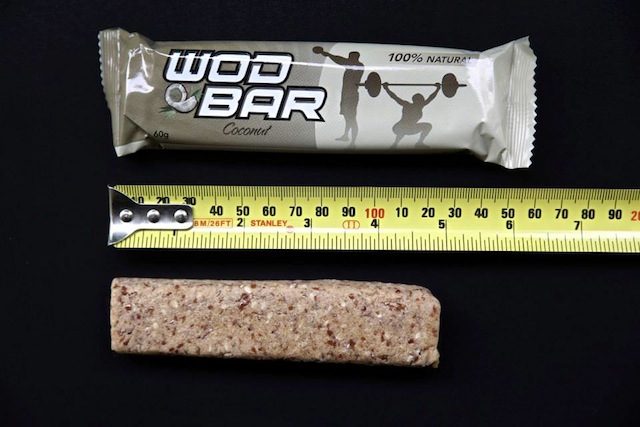 180 Nutrition WOD Bar Close Up