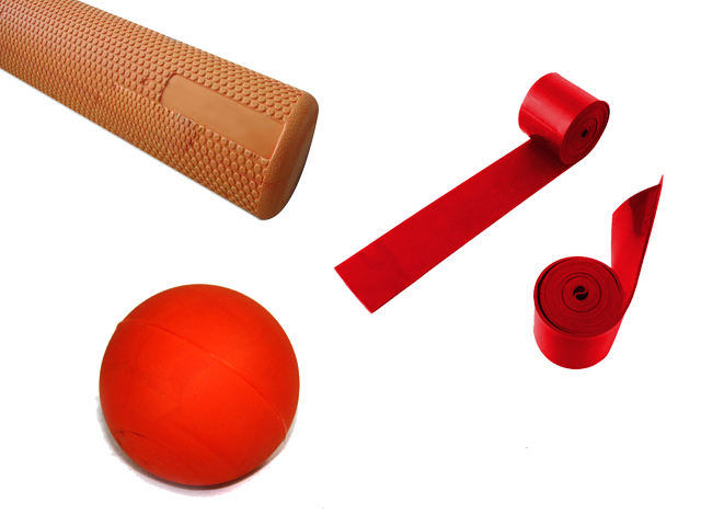 Urban Fitness Supplies Third Prize: Foam roller, Trigger Ball and Compression Band