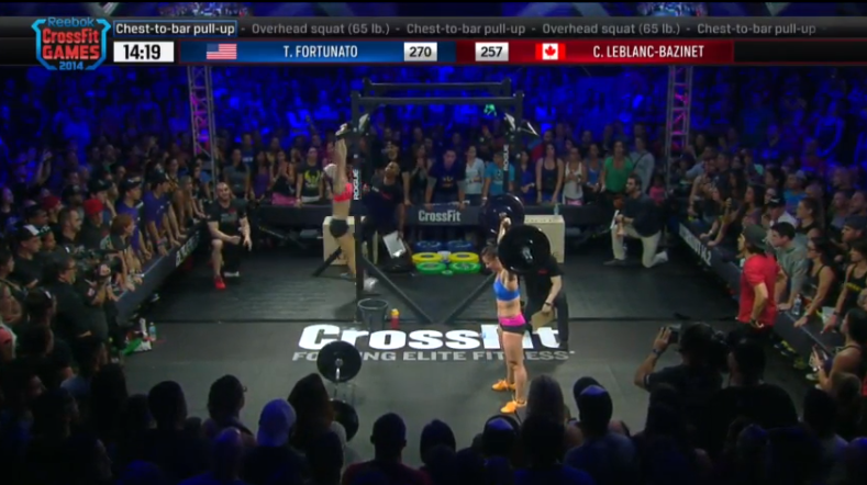 Fortunato Defeats Leblanc Bazinet in CrossFit Open 14.2