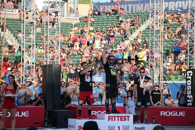 Rich Froning 2014 CrossFit Games Podium