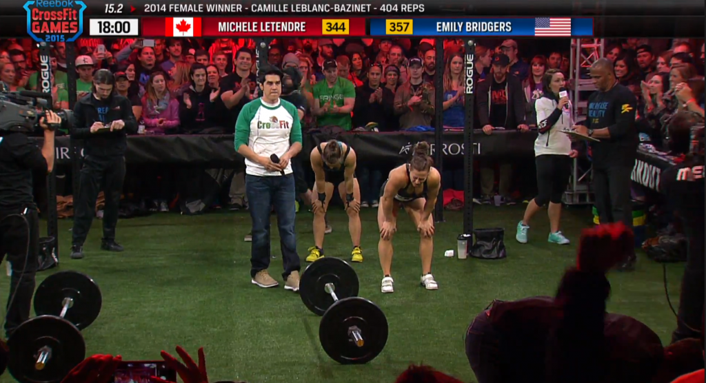 Bridgers v Letendre CrossFit 15.2