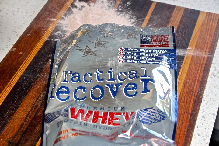 American Gainz nutrition tactical recovery protein