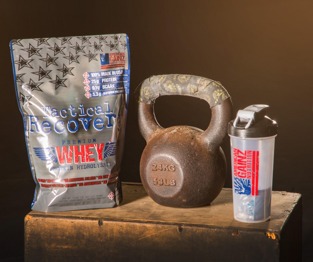 American Gainz nutrition tactical recovery protein