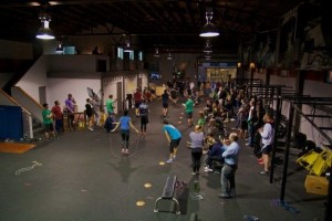 CrossFit Invictus During Reebok CrossFit Games Workout 12.4