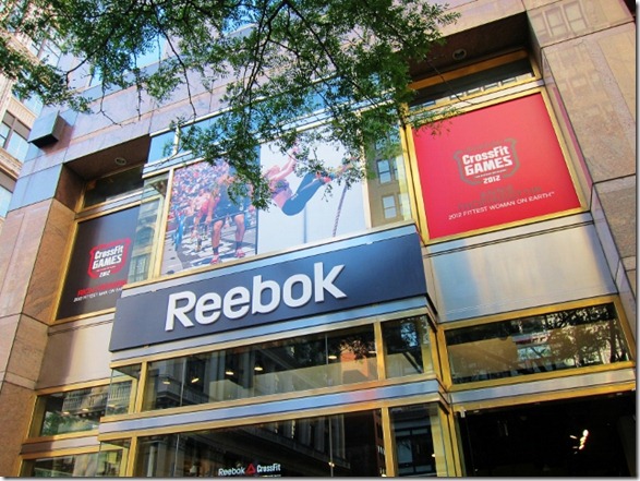 Reebok Fit Hub in NYC