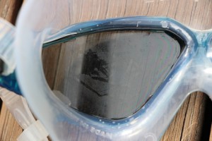 Aqua Sphere Vista Goggles Lens Scratch