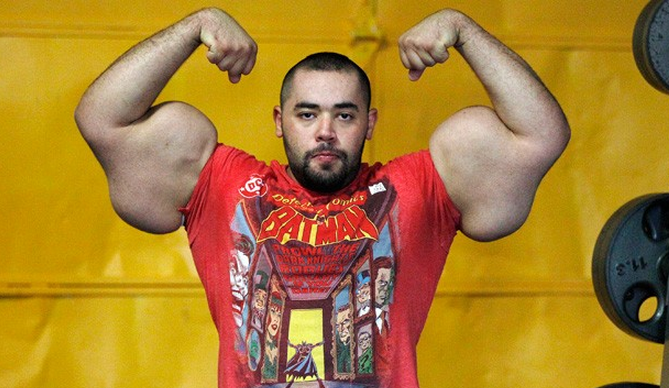 Moustafa Ismail World Record Arms worlds biggest arms