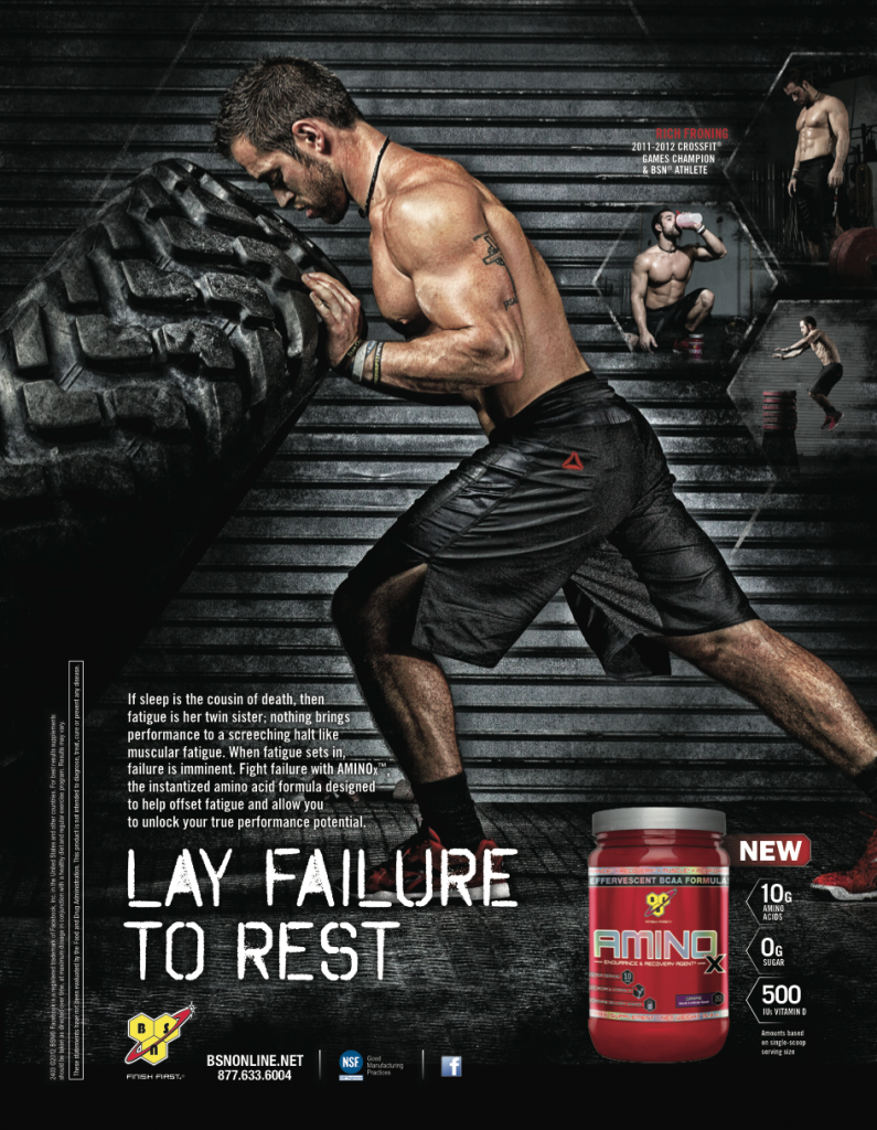 Rich Froning BSN advert