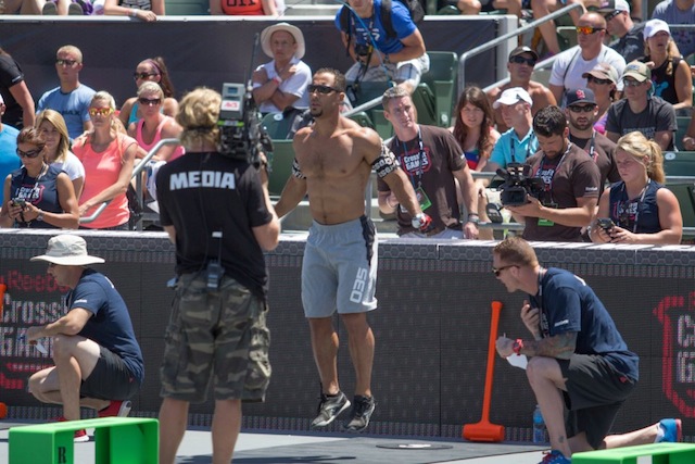 Neal Maddox during the 2012 CrossFit Games