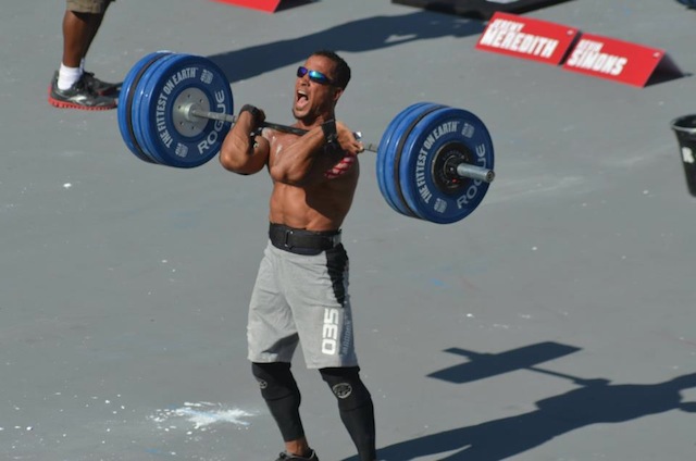 Neal Maddox at the CrossFit Games