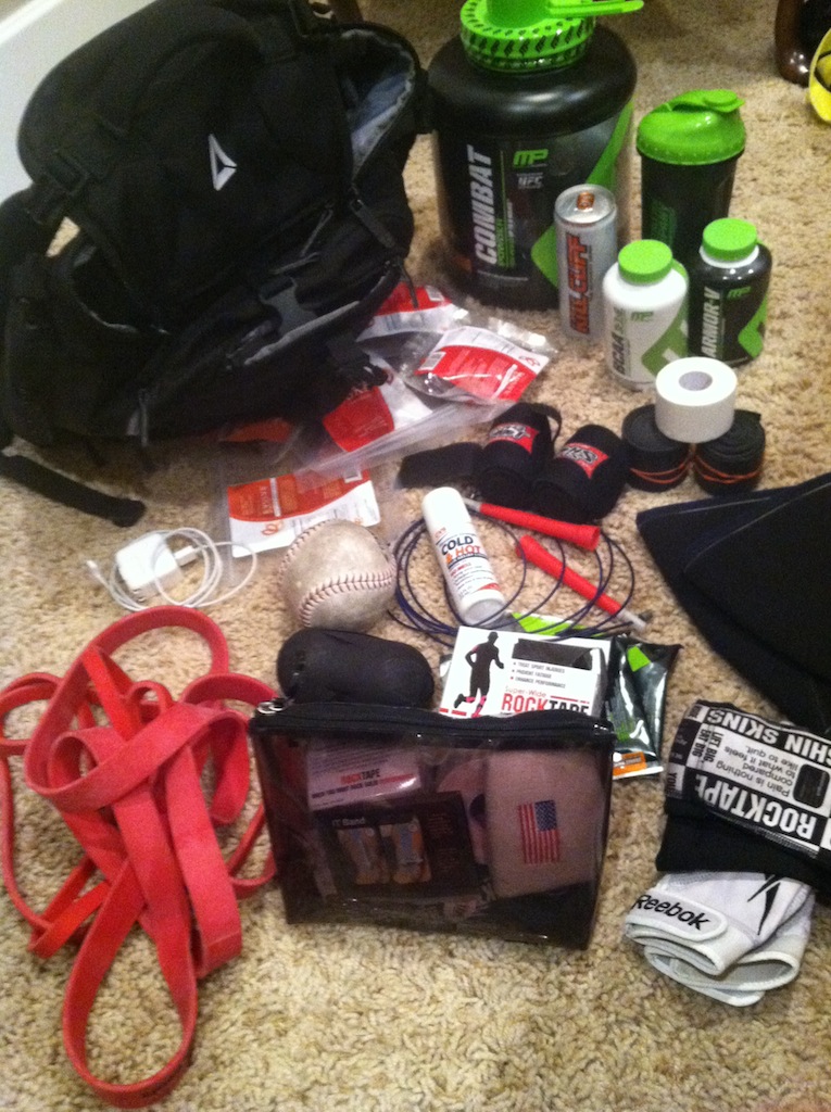 Katie Hogan's CrossFit Competition Bag