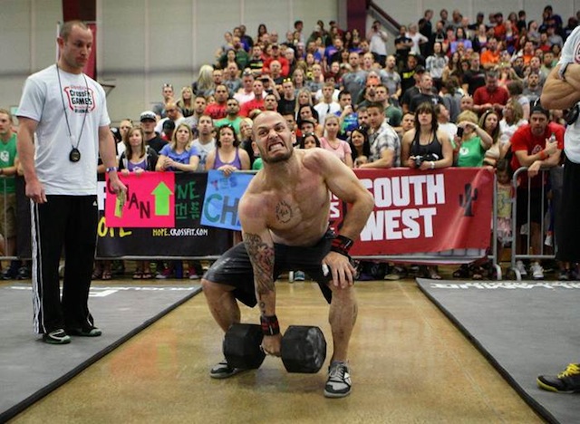 Chris Spealler at the 2013 South West Regional (Image Courtesy of CrossFit Games Facebook Page)