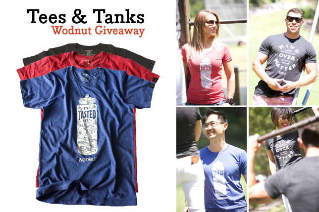 WODNut Giveaway Tees