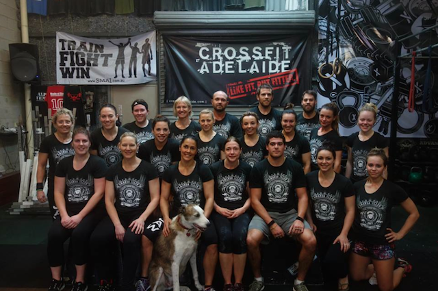 Me, Pepper & the CrossFit Adelaide Crew