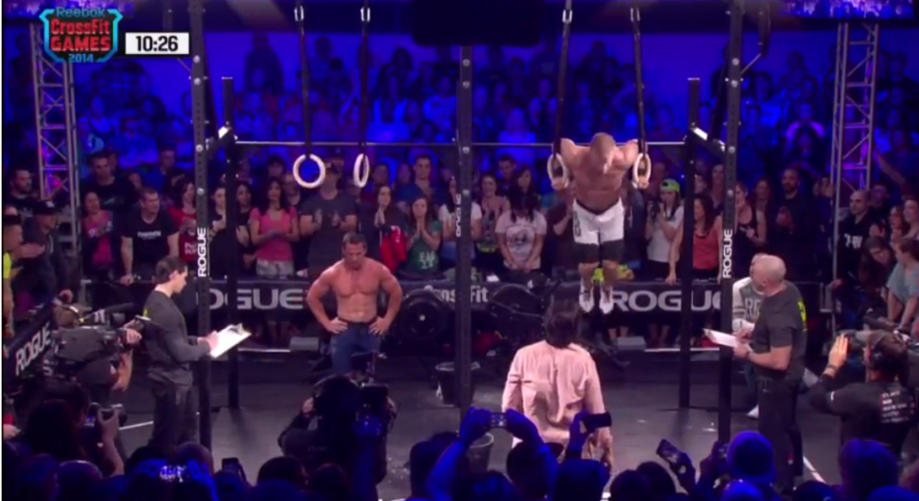 Panchik vs Bridges CrossFit 14.4 workout