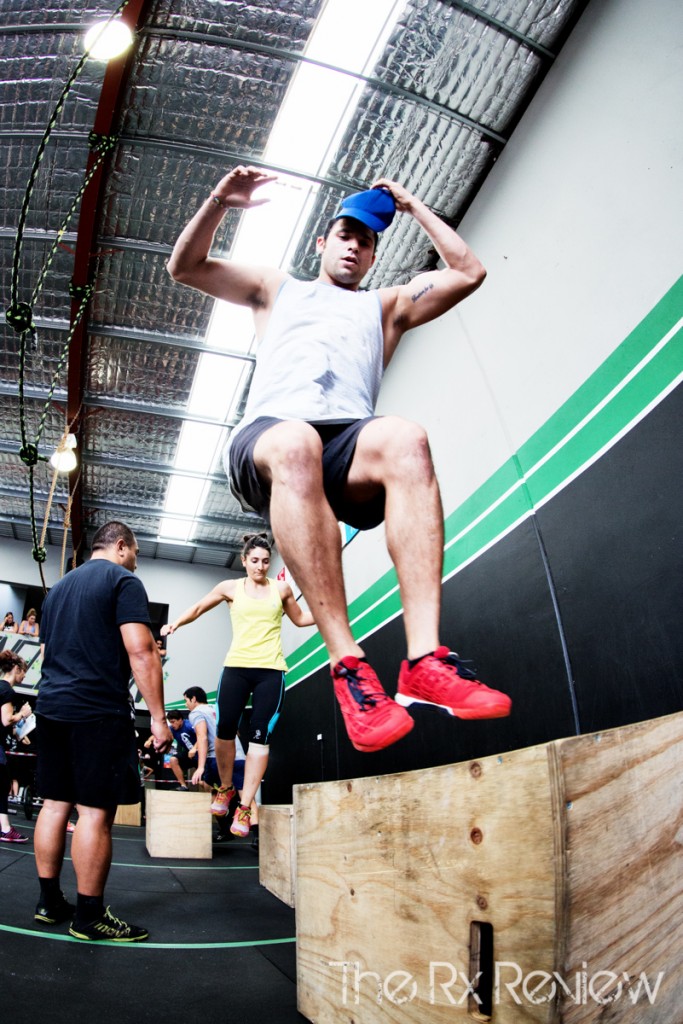 CrossFit Ingleburn's Burnout 2014 Jump over Box