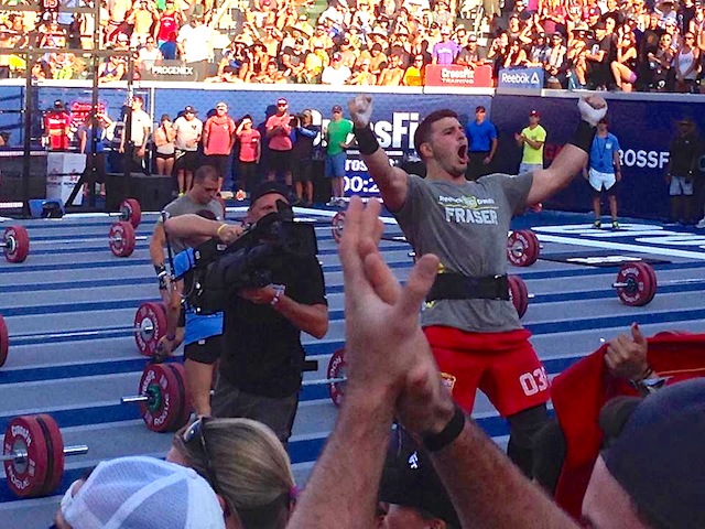 Mat Fraser at the 2014 CrossFit Games