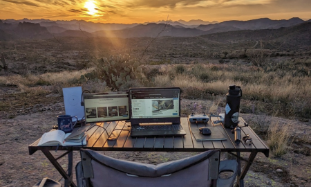 camping monitor computer online outdoors